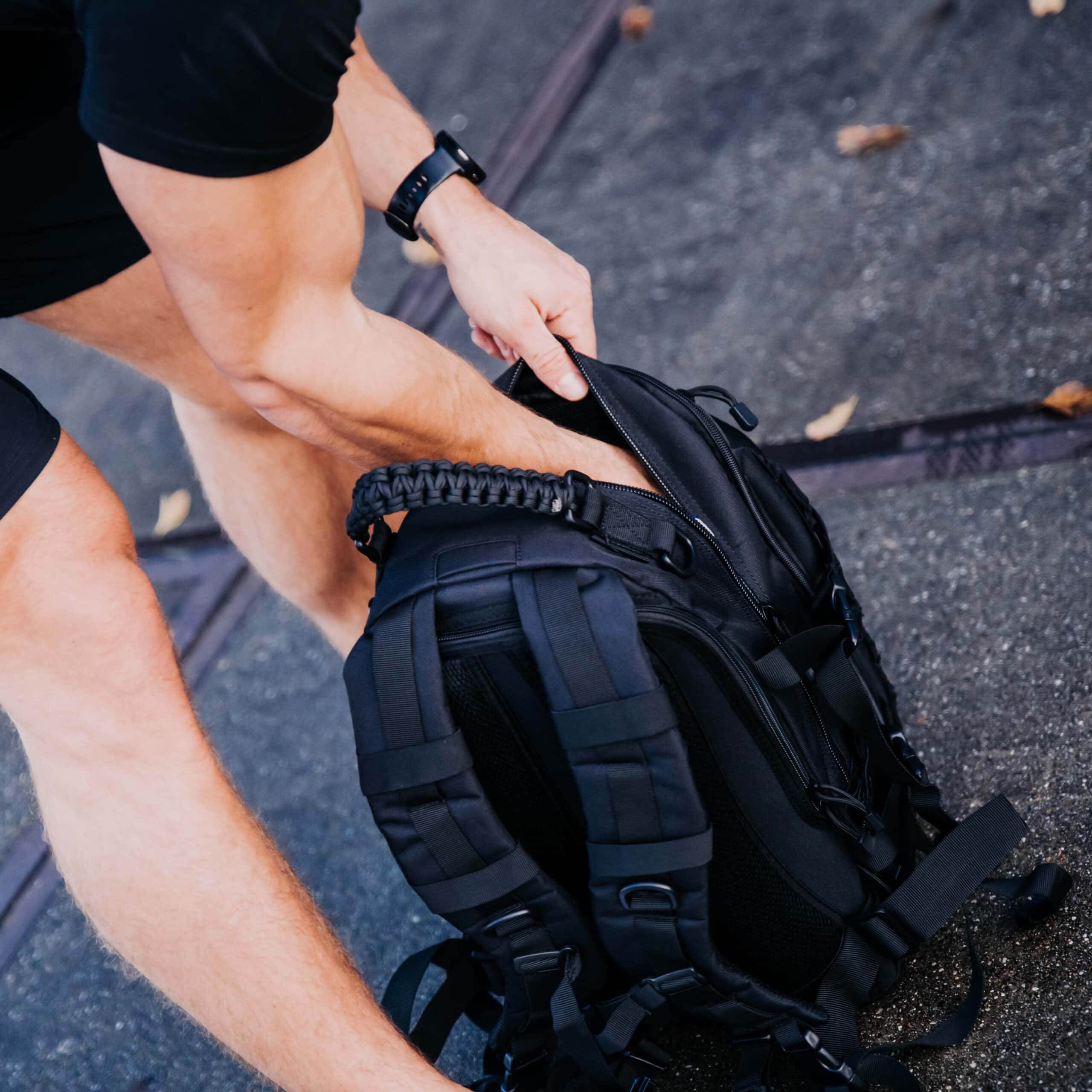 Tactical Bag Zwart 30L | Doubleunders®
