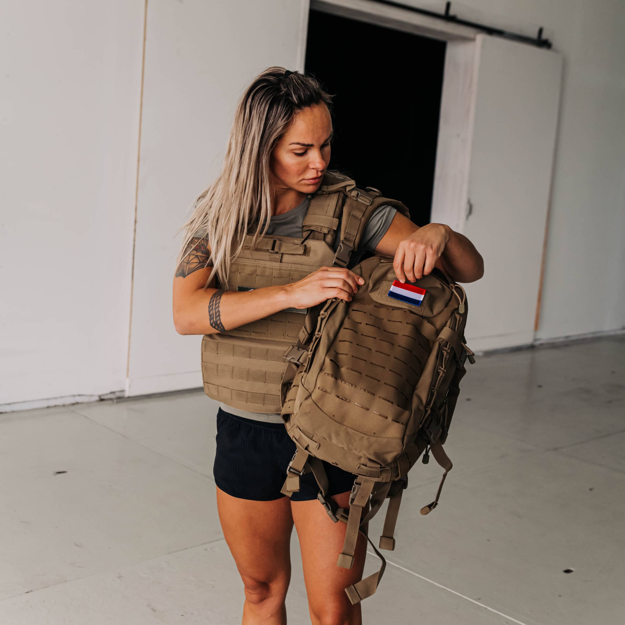 Tactical Bag Kaki 30L | Doubleunders®