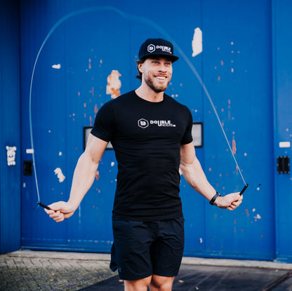 Speed Rope Zwart + Extra Kabel | Doubleunders®